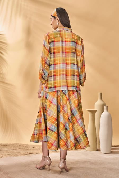 Masaba Sundowner Checkered Swing Set 