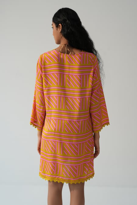 Beachbum Tangerine Tango Kurta Coverup 