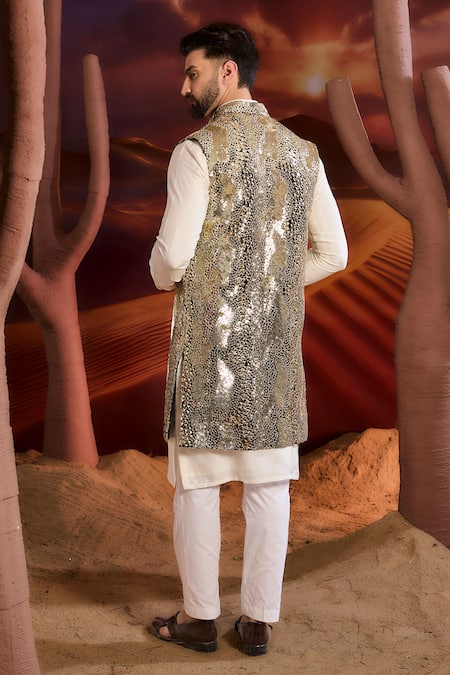 Kasbah Designer Georgette Nehru Jacket 