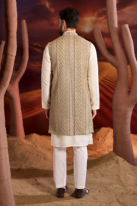 Kasbah Designer Georgette Nehru Jacket 