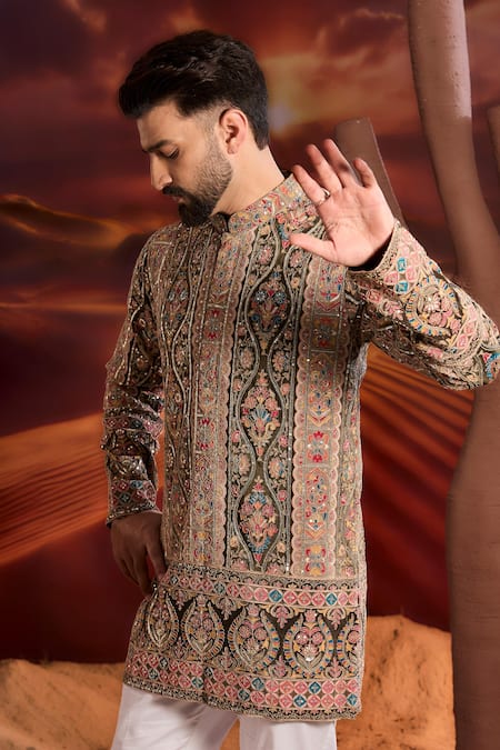 Kasbah Multi Color Designer Short Kurta 