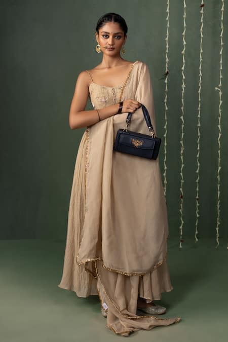 Miri Hand Embroidered Wallet Wrist Sling 