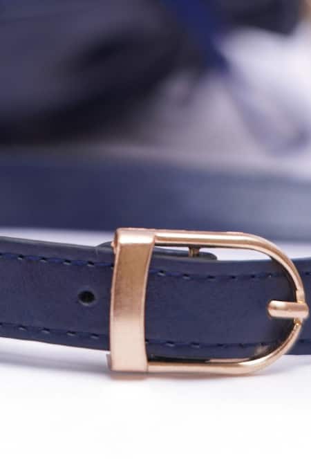 Shop_Miri_Navy Embroidery Blue Hand Potli Bag 