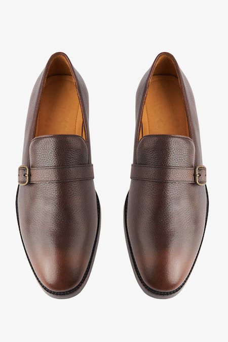 Whitemuds Chatham Brown Slip Ons 