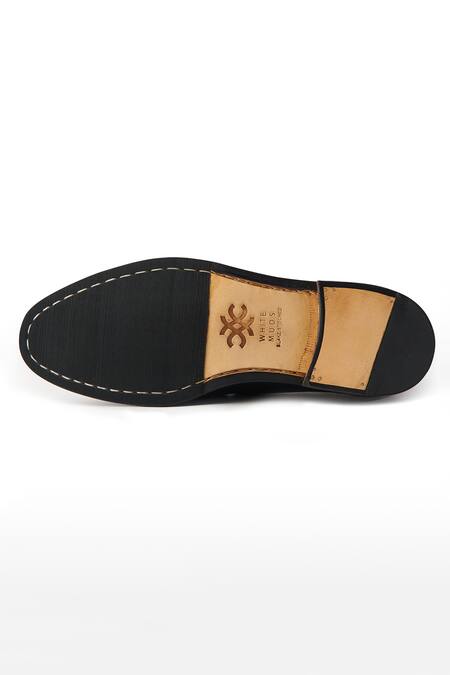 Buy_Whitemuds_Blue Cashel Suede Oxfords _Online_at_Aza_Fashions