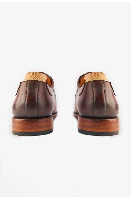 Shop_Whitemuds_Tan Dover Brown Derby Shoes _Online_at_Aza_Fashions