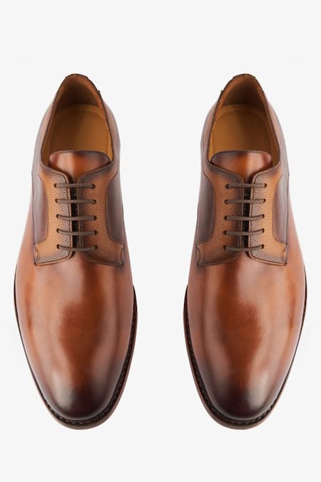 Whitemuds Dover Tan Brown Derby Shoes 