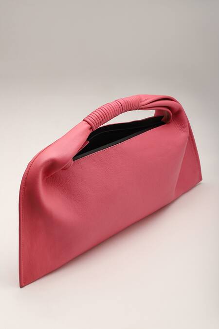Shop_Tann-ED_Pink Julia Baguette Clutch 