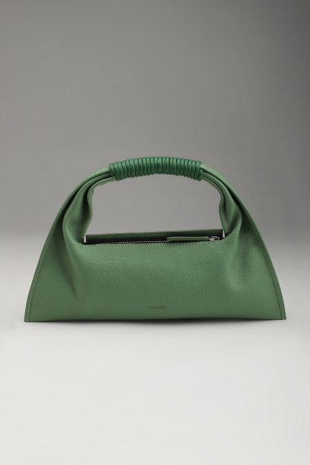 Tann-ED_Green Sage Mini Clutch Bag _Online_at_Aza_Fashions