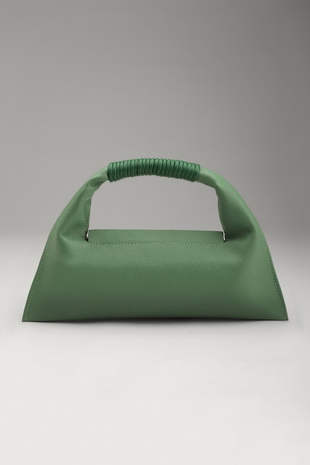 Tann-ED Sage Green Mini Clutch Bag 