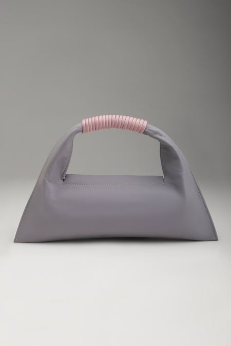 Tann-ED Lilac Julia Baguette Clutch Bag 