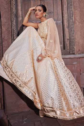 slim fit dress slacks Aurora Rose Gold Sample Bridal Gown for Sale