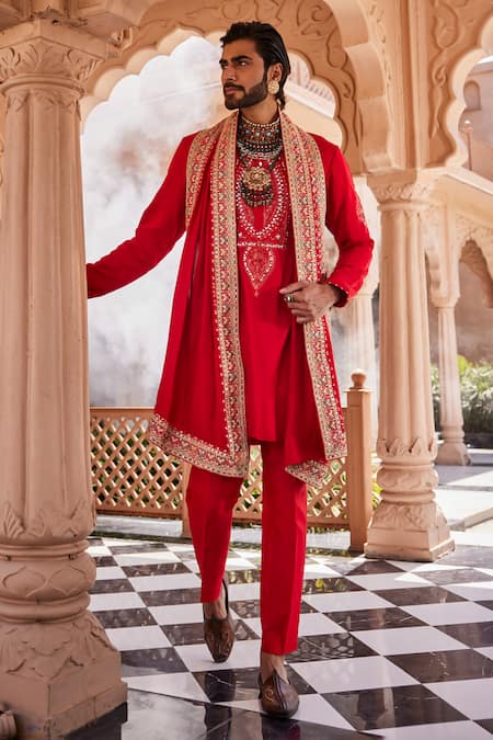 Yajy By Aditya Jain Love Rage Kurta Set 