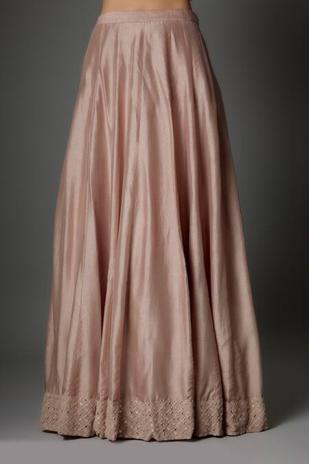 Buy FATIZ Cream Georgette, Tissue Sequins, Embroidery, Beads Designer Anarkali Lehenga Set Online at Aza Fashions Buy_FATIZ_Cream Georgette, Tissue Sequins, Embroidery, Beads Designer Anarkali Lehenga Set _Online_at_Aza_Fashions