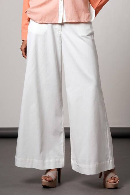 Shop Madder Much Multi Color Cotton Button-down Neck Handloom Top And Pant Set Online at Aza Fashions Shop_Madder Much_Multi Color Cotton Button-down Neck Handloom Top And Pant Set _Online_at_Aza_Fashions