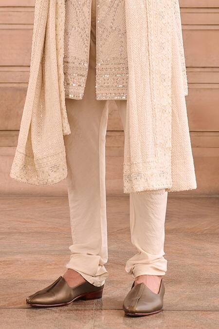 Buy Mukti And Kavith Casa Ivory , Chanderi Sequins, Embroidery Raw Wedding Sherwani Set Online at Aza Fashions Buy_Mukti And Kavith Casa_Ivory , Chanderi Sequins, Embroidery Raw Wedding Sherwani Set _Online_at_Aza_Fashions