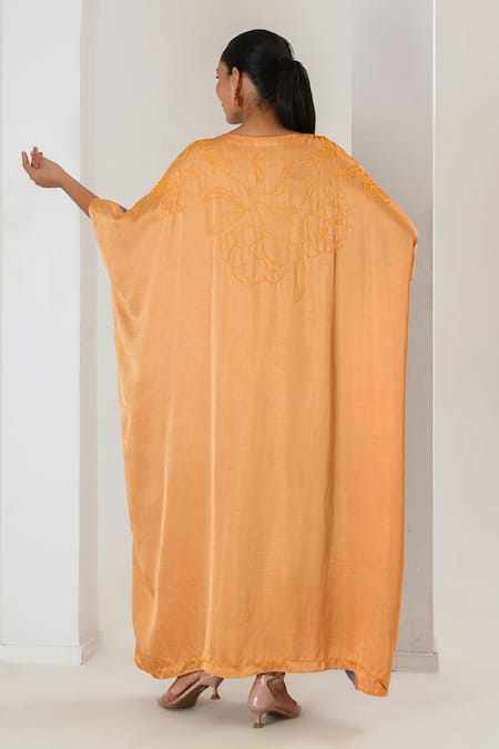 Saahiil Kapoor Color Block Kaftan  