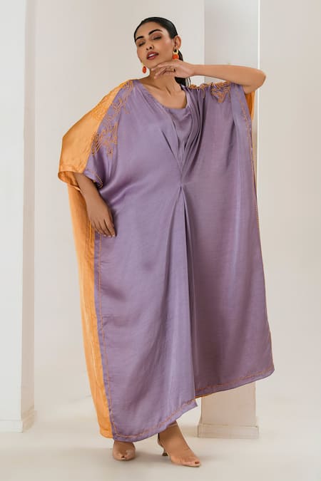 Saahiil Kapoor Color Block Kaftan  
