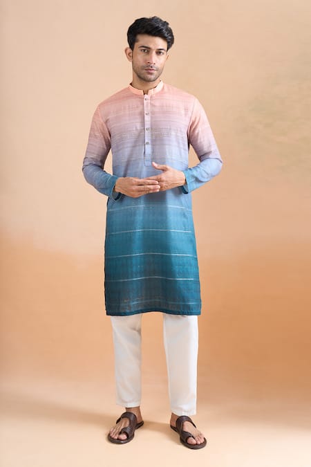 Arihant Rai Sinha Multicolour Ombre Kurta Set 