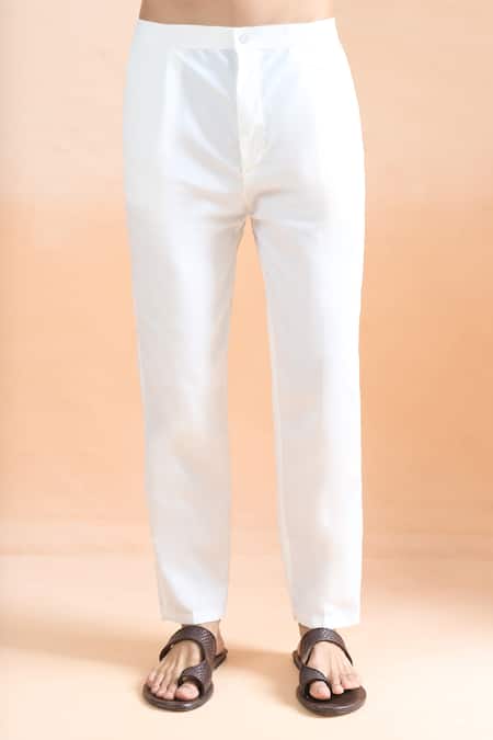 Arihant Rai Sinha_Beige Cotton Digital Printed Kurta Set _Online_at_Aza_Fashions