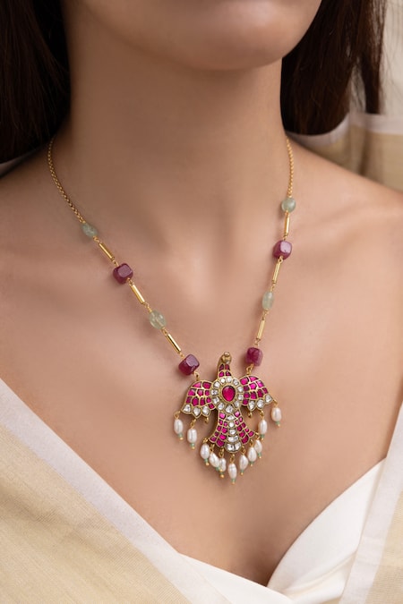 Joules By Radhika Veera Embellished Necklace