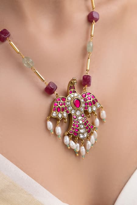 Joules By Radhika Veera Embellished Necklace