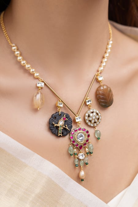 Joules By Radhika Yoshika Pendant Necklace 