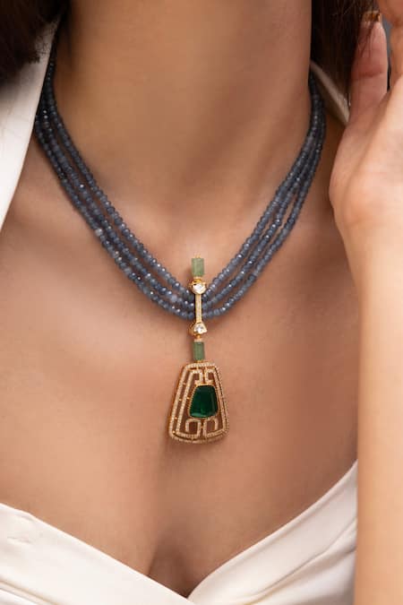 Joules By Radhika Designer Mevira Choker Necklace 