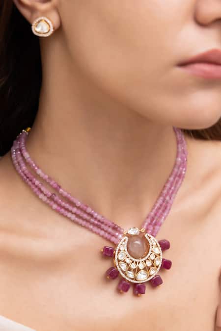 Joules By Radhika Tishya Designer Necklace Set 
