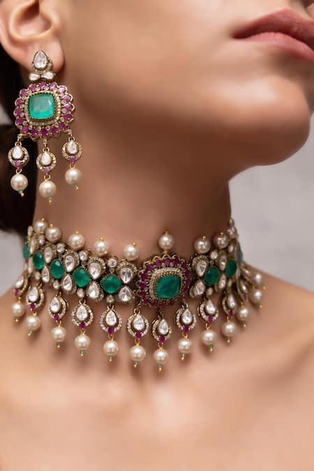 Joules By Radhika Liora Choker Set 