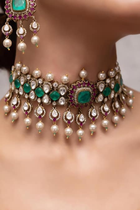 Joules By Radhika Liora Choker Set 