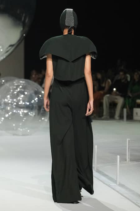 Somya Goyal Forest Green Transformed Jumpsuit 