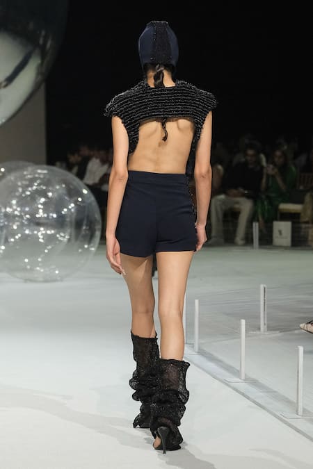 Somya Goyal Sculpt Cord Top 