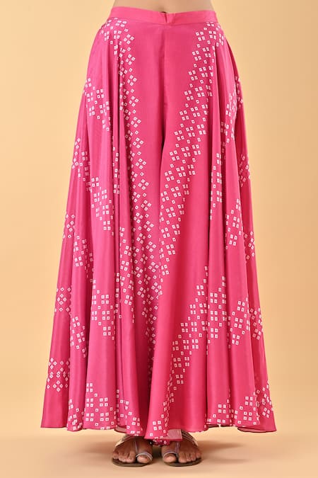 Shop Keith Gomes Pink Chiffon, Crepe Embroidery V-neck Designer Set Online at Aza Fashions Shop_Keith Gomes_Pink Chiffon, Crepe Embroidery V-neck Designer Set _Online_at_Aza_Fashions