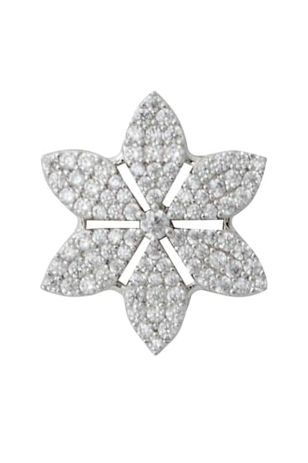 Buy Nazaakat By Samara Singh White American Diamond Necklace And Earring Set Online at Aza Fashions Buy_Nazaakat By Samara Singh_White American Diamond Necklace And Earring Set _Online_at_Aza_Fashions