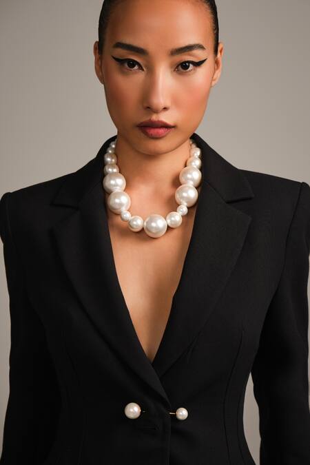 Shop_Anaash_White Pearls The Raya Pin _Online_at_Aza_Fashions
