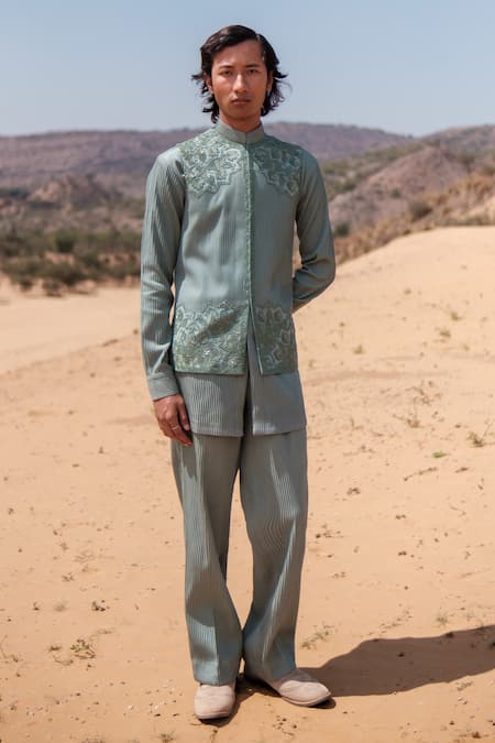 Amaare Mandala Nehru Jacket Set 