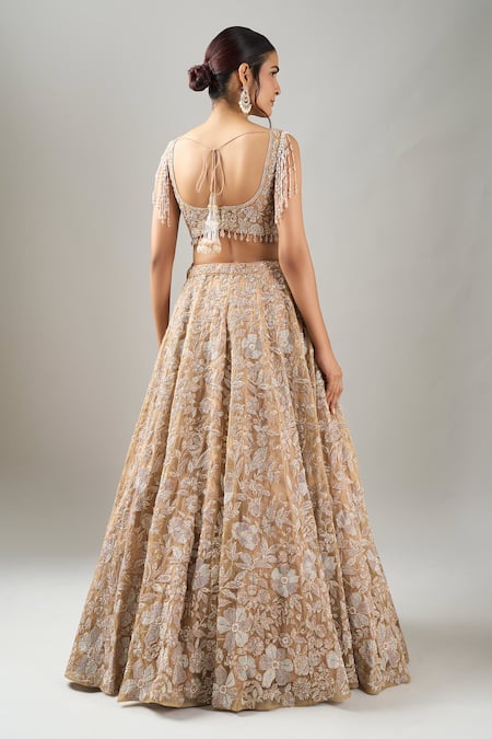 Kalighata Gold Midaas Lehenga Set 