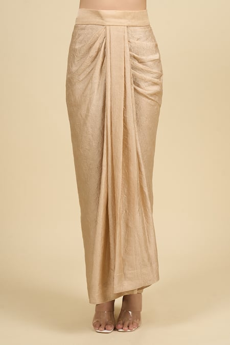 Buy Aseem Kapoor Beige Cotton Tassels, Embroidery High Neck, Collared Ecru Jacket Shirt Skirt Set Online at Aza Fashions Buy_Aseem Kapoor_Beige Cotton Tassels, Embroidery High Neck, Collared Ecru Jacket Shirt Skirt Set _Online_at_Aza_Fashions