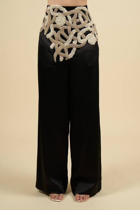 Anamika Khanna Off White Chiffon Beads, Sequins V-neck Embroidered Cape Set Online at Aza Fashions Anamika Khanna_Off White Chiffon Beads, Sequins V-neck Embroidered Cape Set _Online_at_Aza_Fashions