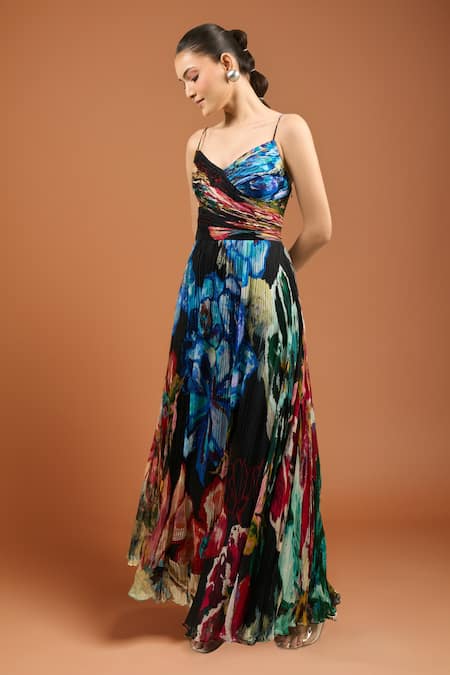 Saaksha & Kinni Multi Color Harlow Dress 