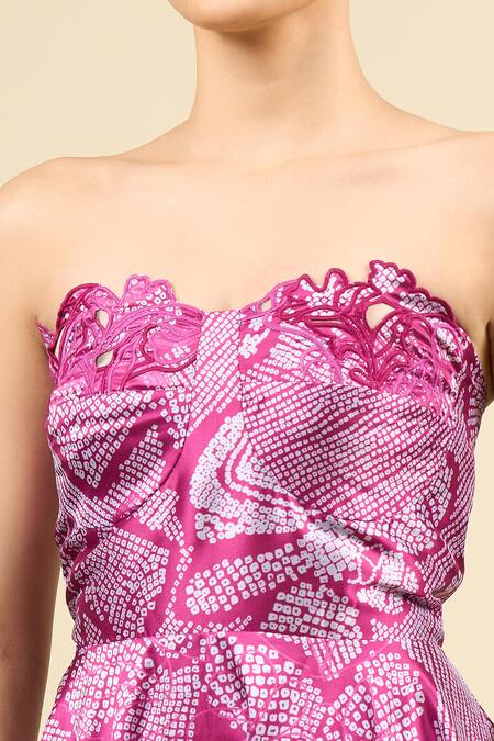 Buy_Saaksha & Kinni_Purple Embroidery Myra Designer Dress _Online_at_Aza_Fashions