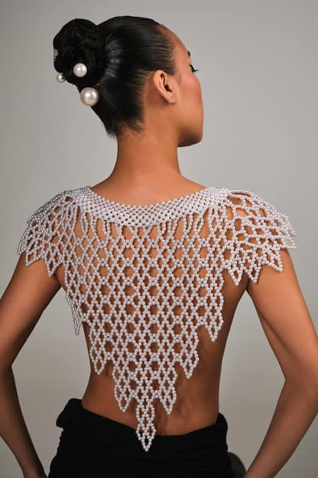Anaash Designer Pearl Cape 