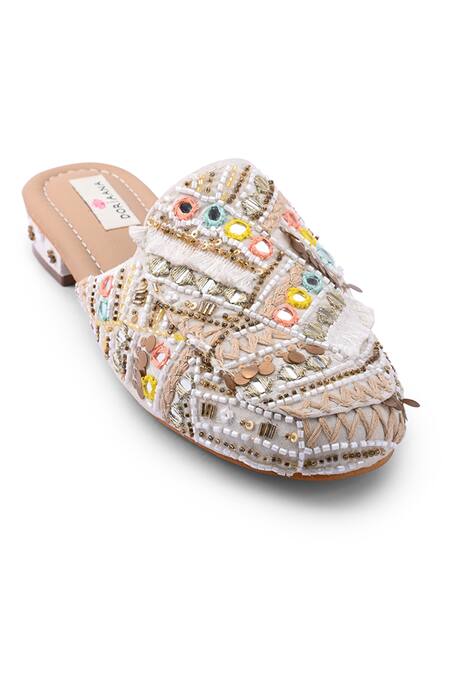 Shop_Doriaana_Multi Color Designer Flats _Online_at_Aza_Fashions