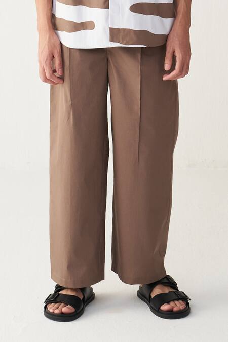 Three White Poplin Applique Abstract Co-ord Set Online at Aza Fashions Three_White Poplin Applique Abstract Co-ord Set _Online_at_Aza_Fashions