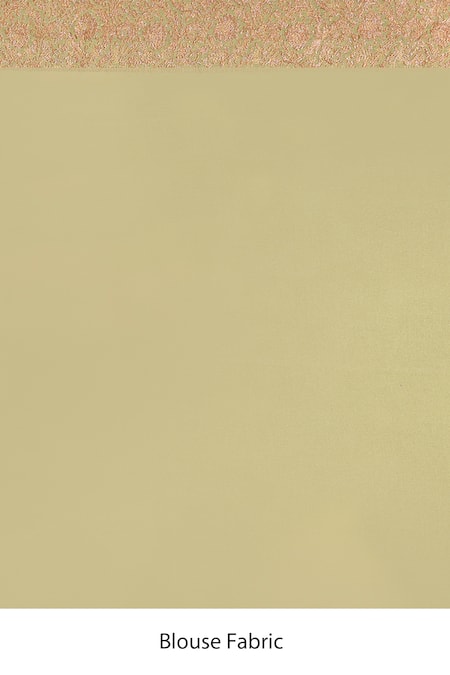 Shop_Naaritva India_Green Crepe Zari Hand Woven Light Pista Banarasi Saree With Running Blouse _Online_at_Aza_Fashions