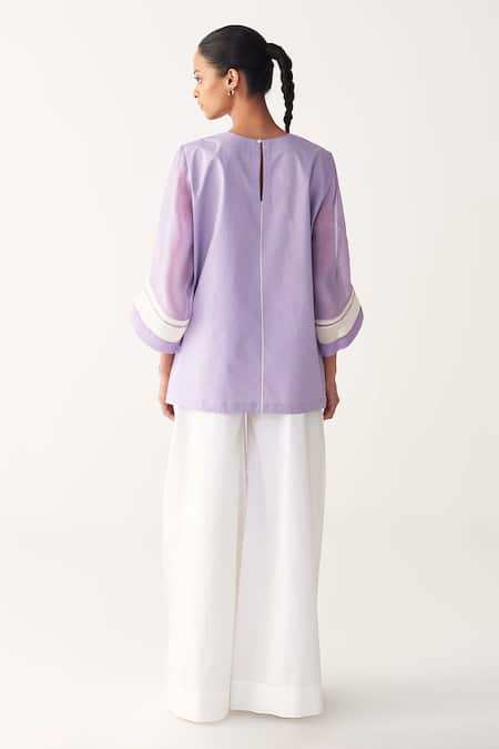 Three Front Drawstring Top 