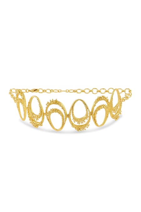 Mnsh Vine Oval Choker 