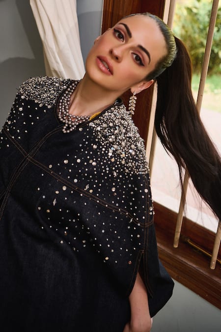 Nika 1.0 Denim Pearl Cape 