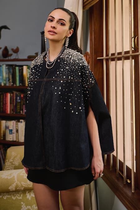Nika 1.0 Blue Denim Pearl Cape 